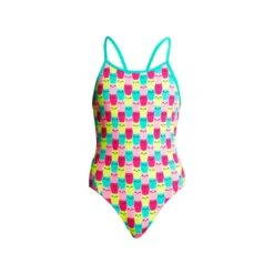 FUNKITA MINTY MITTENS | GIRLS DIAMOND BACK ONE PIECE