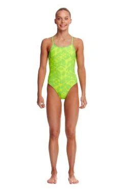 FUNKITA Neon Orbiter | Girls Diamond Back One Piece -Funkita FS11G NEON ORBITER 01