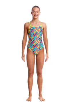 FUNKITA Panel Pop | Girls Diamond Back One Piece 8 FUNKITA Panel Pop | Girls Diamond Back One Piece -Funkita FS11G PANEL POP 2607