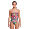 FUNKITA Pride Power | Girls Diamond Back One Piece 1 FUNKITA Pride Power | Girls Diamond Back One Piece -Funkita FS11G PRIDE POWER