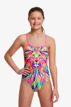 FUNKITA Pride Power | Girls Diamond Back One Piece -Funkita FS11G PRIDE POWER 10
