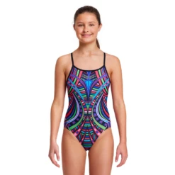 FUNKITA Primal Night | Girls Diamond Back One Piece