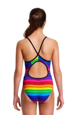 FUNKITA Rainbow Racer | Girls Diamond Back One Piece -Funkita FS11G RAINBOW RACER 1