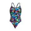FUNKITA Beat It | Ladies Diamond Back One Piece 1 FUNKITA Beat It | Ladies Diamond Back One Piece -Funkita FS11L BEAT IT 01