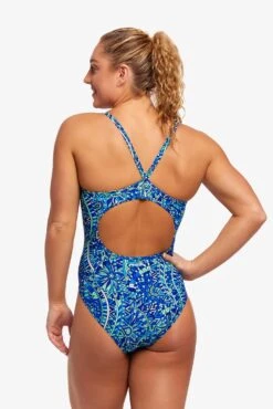 FUNKITA Blues Festivals | Ladies Diamond Back One Piece -Funkita FS11L BLUES FESTIVAL 08