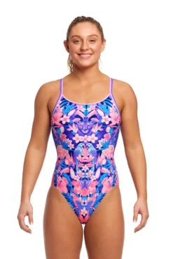 FUNKITA Jingle Jungle | Ladies Diamond Back One Piece -Funkita FS11L JINGLE JUNGLE 01