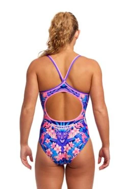 FUNKITA Jingle Jungle | Ladies Diamond Back One Piece -Funkita FS11L JINGLE JUNGLE 02