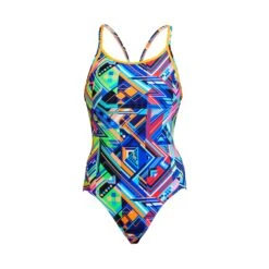 FUNKITA Kickflip | Ladies Diamond Back One Piece