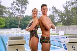 FUNKITA NIGHT SWIM | LADIES DIAMOND BACK ONE PIECE -Funkita FS11L NIGHT SWIM L2