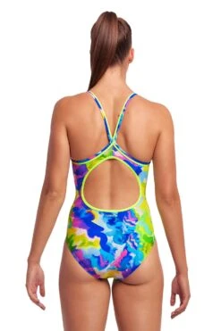 FUNKITA Pablo's Pizza | Ladies Diamond Back One Piece -Funkita FS11L PABLO S PIZZA 02 2