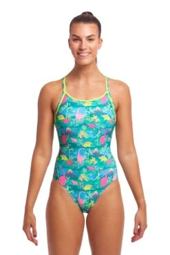 FUNKITA Prehistoric Party | Ladies Diamond Back One Piece -Funkita FS11L PREHISTORIC PARTY 01 e634eba3 ed16 4942 ab97 afeeb2f484ff