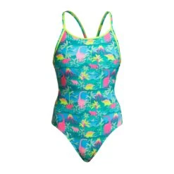 FUNKITA Prehistoric Party | Ladies Diamond Back One Piece
