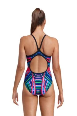 FUNKITA Primal Night | Ladies Diamond Back One Piece -Funkita FS11L PRIMAL NIGHT 3