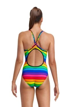 FUNKITA Rainbow Racer | Ladies Diamond Back One Piece 17 FUNKITA Rainbow Racer | Ladies Diamond Back One Piece -Funkita FS11L RAINBOW RACER 2