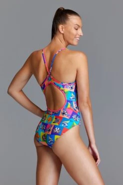 FUNKITA Rat Pack | Ladies Diamond Back One Piece 17 FUNKITA Rat Pack | Ladies Diamond Back One Piece -Funkita FS11L RAT PACK 03
