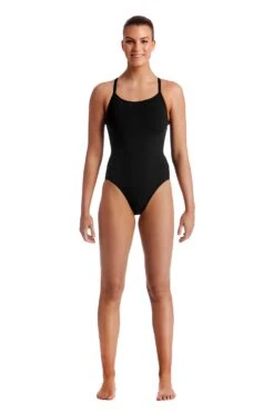 FUNKITA Still Black | Ladies Diamond Back One Piece 11 FUNKITA Still Black | Ladies Diamond Back One Piece -Funkita FS11L STILL BLACK 01