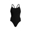 FUNKITA Still Black | Ladies Diamond Back One Piece -Funkita FS11L STILL BLACK 01 1