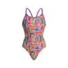 FUNKITA Top Spot | Ladies Diamond Back One Piece