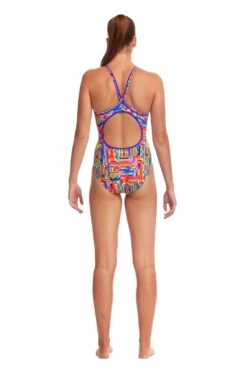 FUNKITA Top Spot | Ladies Diamond Back One Piece -Funkita FS11L TOP SPOT 02