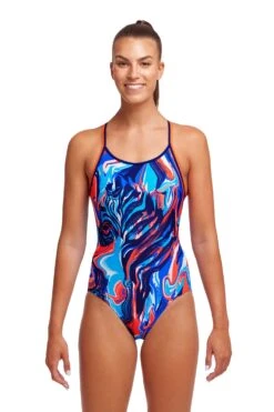 FUNKITA Zee Bra | Ladies Diamond Back One Piece -Funkita FS11L ZEE BRA 01 1