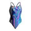 FUNKITA Zorse Code | Ladies Diamond Back One Piece -Funkita FS11L ZORSE CODE 01 1