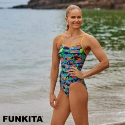 FUNKITA Big Bronto | Girls Single Strap One Piece -Funkita FS15L BIG BRONTO 02 4dd612c2 ad80 447d 9cae ea5d593ecb6d