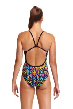 FUNKITA Brand Galaxy | Ladies Single Strap One Piece -Funkita FS15L BRAND GALAXY 02