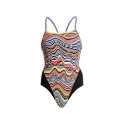 FUNKITA DRIPPING | LADIES SINGLE STRAP ONE PIECE