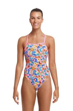 FUNKITA Feline Fiesta | Ladies Single Strap One Piece -Funkita FS15L FELINE FIESTA 01