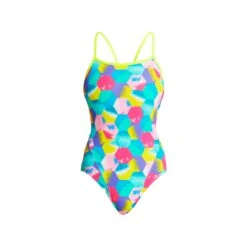 FUNKITA Hexy Back | Ladies Single Strap One Piece