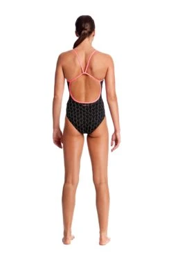FUNKITA NIGHT CAT | LADIES SINGLE STRAP ONE PIECE -Funkita FS15L NIGHT CAT 0976