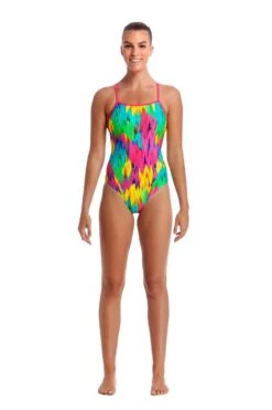 FUNKITA RUFFLES | LADIES SINGLE STRAP ONE PIECE -Funkita FS15L RUFFLES 01