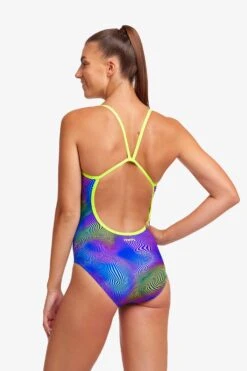 FUNKITA Screen Time | Ladies Single Strap One Piece -Funkita FS15L SCREEN TIME 05