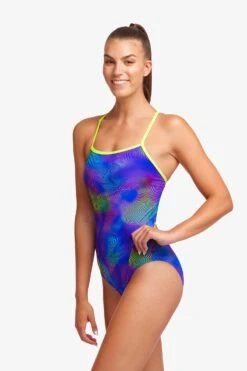 FUNKITA Screen Time | Ladies Single Strap One Piece -Funkita FS15L SCREEN TIME 09