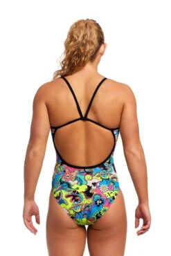 FUNKITA Smash Mouth | Ladies Single Strap One Piece -Funkita FS15L SMASH MOUTH 02