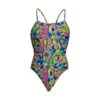 FUNKITA Spin The Bottle | Ladies Single Strap One Piece -Funkita FS15L SPIN THE BOTTLE 01