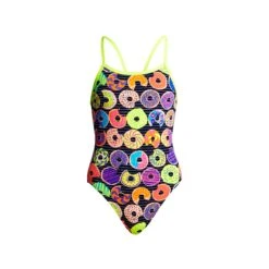 FUNKITA DUNKING DONUTS | GIRLS SINGLE STRAP ONE PIECE