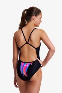 FUNKITA Icarus Ink | Girls Single Strap One Piece -Funkita FS16G ICARUS INK 6