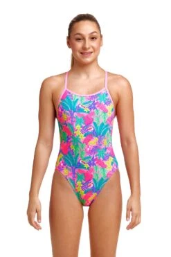 FUNKITA Jungle Party | Girls Single Strap One Piece -Funkita FS16G JUNGLE PARTY 01 f16a11b0 c906 4988 a071 f2b5d9bd9fa4