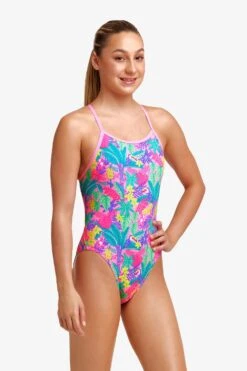 FUNKITA Jungle Party | Girls Single Strap One Piece -Funkita FS16G JUNGLE PARTY 08