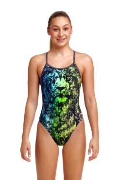 FUNKITA Lion Eyes | Girls Single Strap One Piece -Funkita FS16G LION EYES 01 cb31233a ce8b 4d8d b8b1 eca7b206fca6