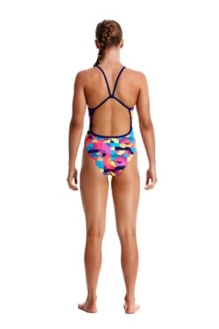 FUNKITA MAD MIST | GIRLS SINGLE STRAP ONE PIECE -Funkita FS16G MAD MIST 1443