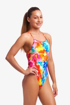 FUNKITA Messy Monet | Girls Single Strap One Piece 12 FUNKITA Messy Monet | Girls Single Strap One Piece -Funkita FS16G MESSY MONET 14