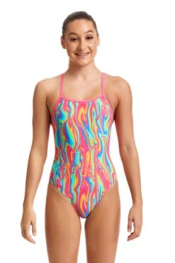 FUNKITA Moon Shine | Girls Single Strap One Piece -Funkita FS16G MOON SHINE 01