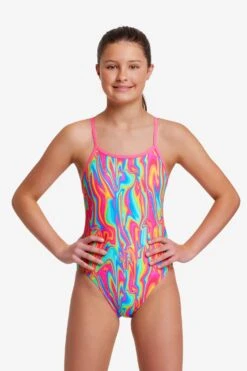 FUNKITA Moon Shine | Girls Single Strap One Piece -Funkita FS16G MOON SHINE 14