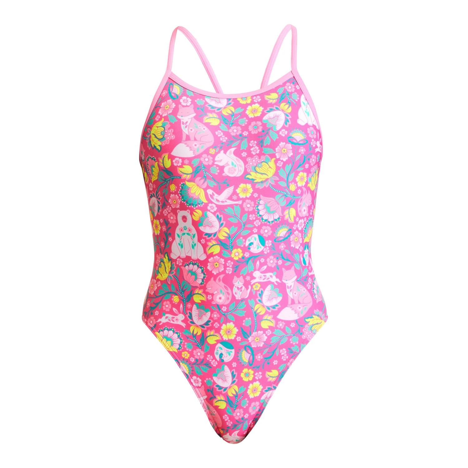 FUNKITA Nursery Rhyme | Girls Single Strap One Piece 3 FUNKITA Nursery Rhyme | Girls Single Strap One Piece