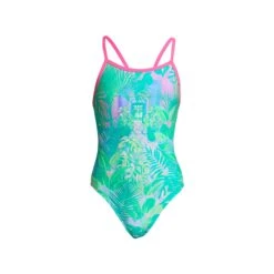 FUNKITA OCEAN VIEW | GIRLS SINGLE STRAP ONE PIECE