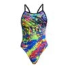 FUNKITA Paint Smash | Girls Single Strap One Piece -Funkita FS16G PAINT SMASH 01