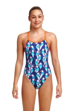 FUNKITA Pengoo Parade | Girls Single Strap One Piece 15 FUNKITA Pengoo Parade | Girls Single Strap One Piece -Funkita FS16G PENGOO PARADE 01