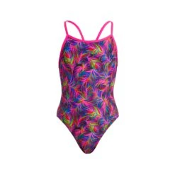 FUNKITA Shaded Palms | Girls Single Strap One Piece